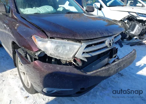 2013 Toyota Highlander Limited V6 from USA, damaged, VIN 5TDDK3EH7DS191351